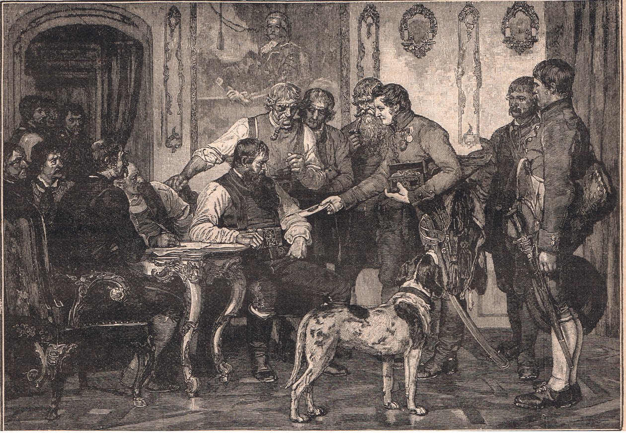 Andrew Hofer nominato Governatore del Tirolo nel 1809 da Franz Defregger