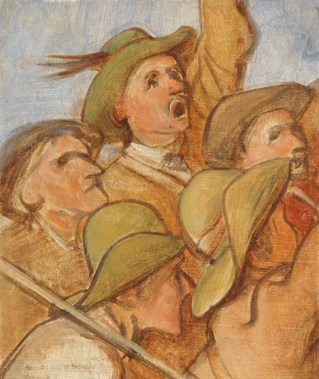 Contadini (Combattenti per la libertà tirolesi) da Franz Defregger
