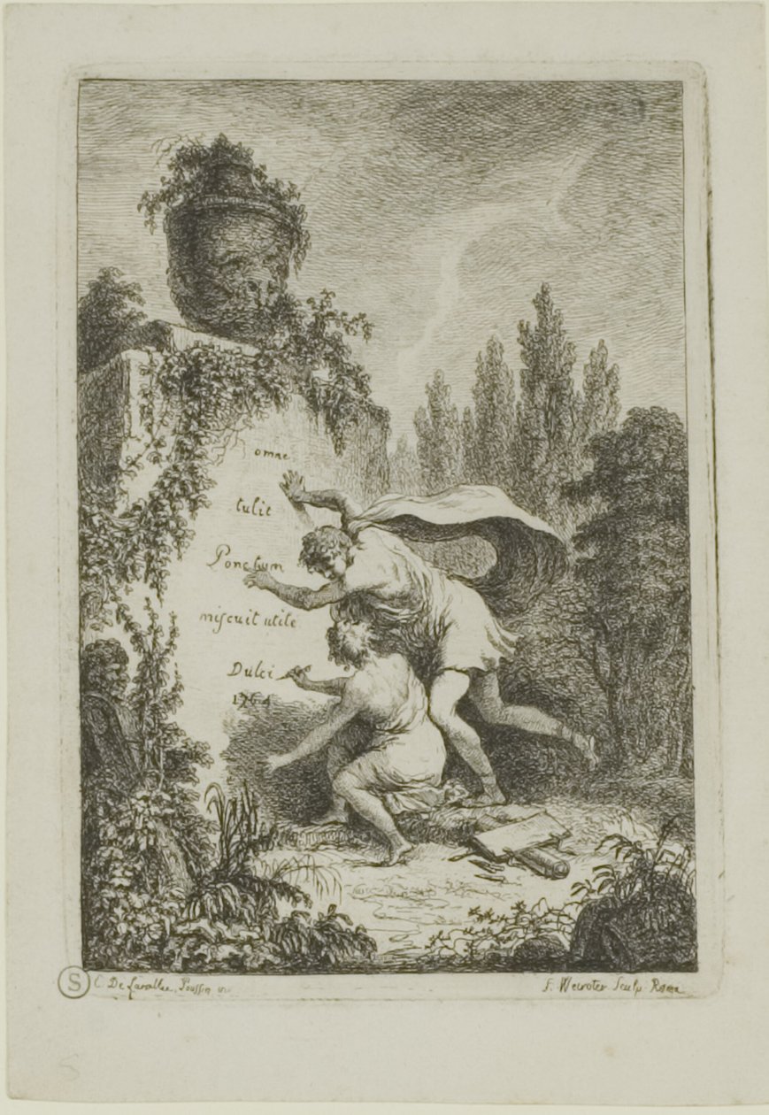 Tavola da, Nella Venuta da Franz Edmund Weirotter