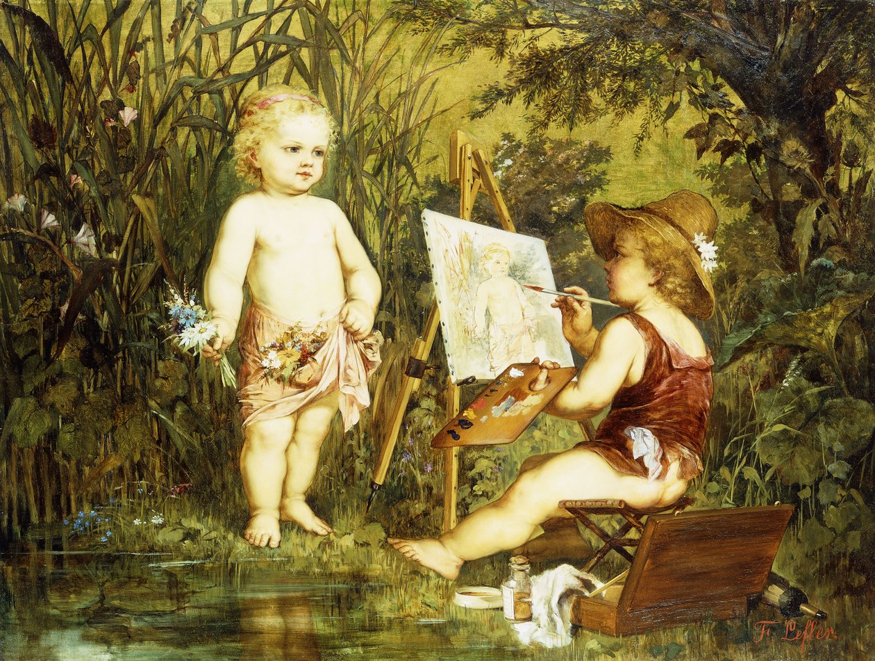Putti giocosi da Franz Eybl