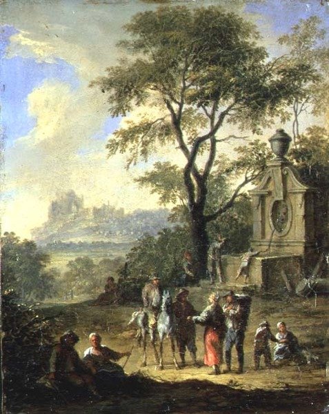 Paesaggio da Franz Ferg