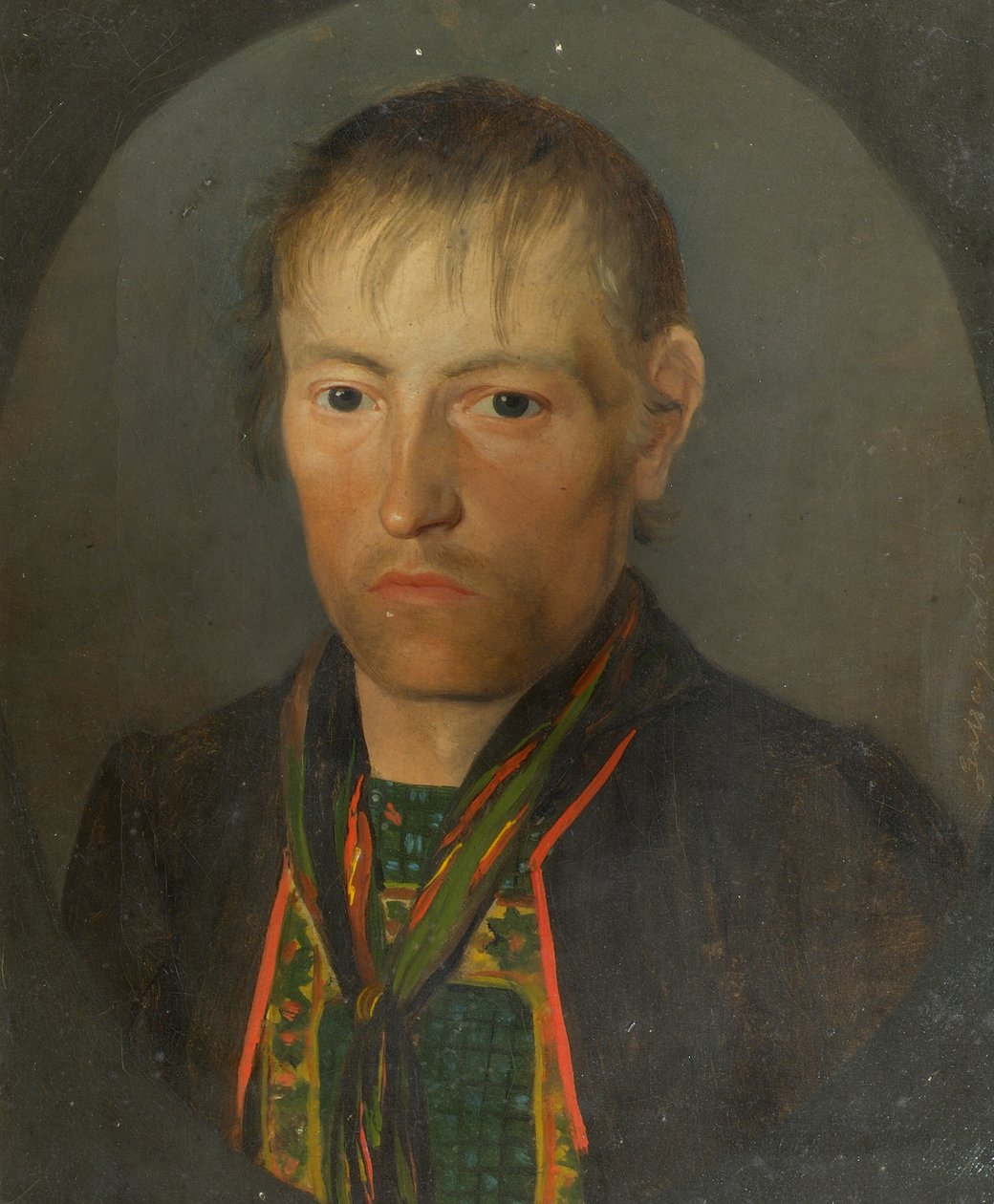 Ritratto di un contadino da Franz Gasser