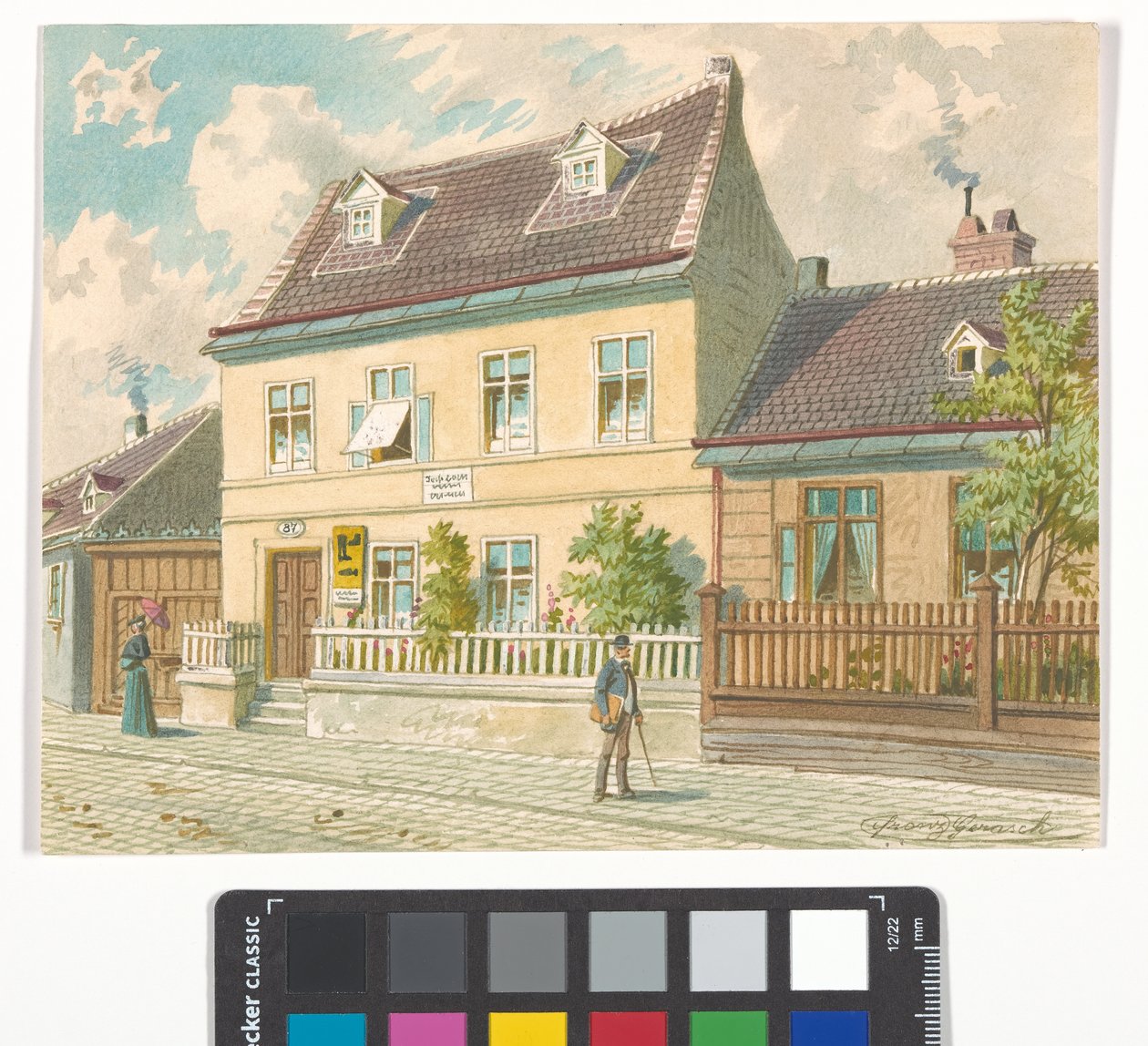 19º distretto, Gymnasiumstraße 87 - casa e luogo di morte di Josef Lanner da Franz Gerasch
