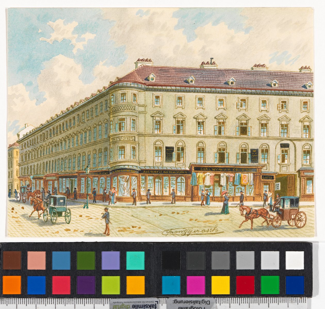 2., Taborstraße 15 - Abitazione di Johann Strauss senior, da Franz Gerasch