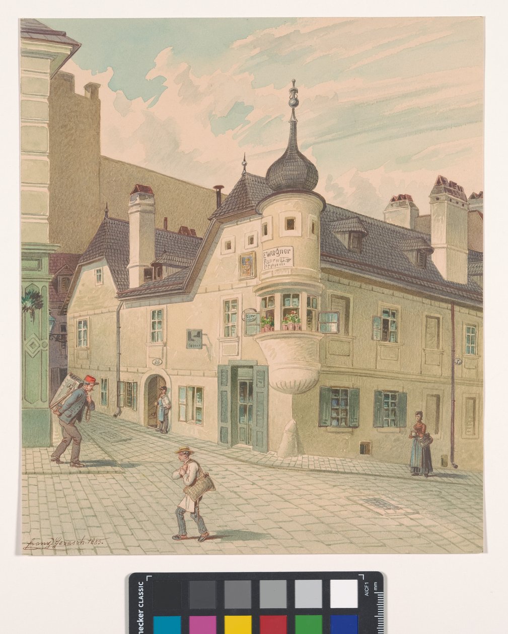 7., Faßziehergasse 2 / Gardegasse 3 - Fasszieherhaus da Franz Gerasch