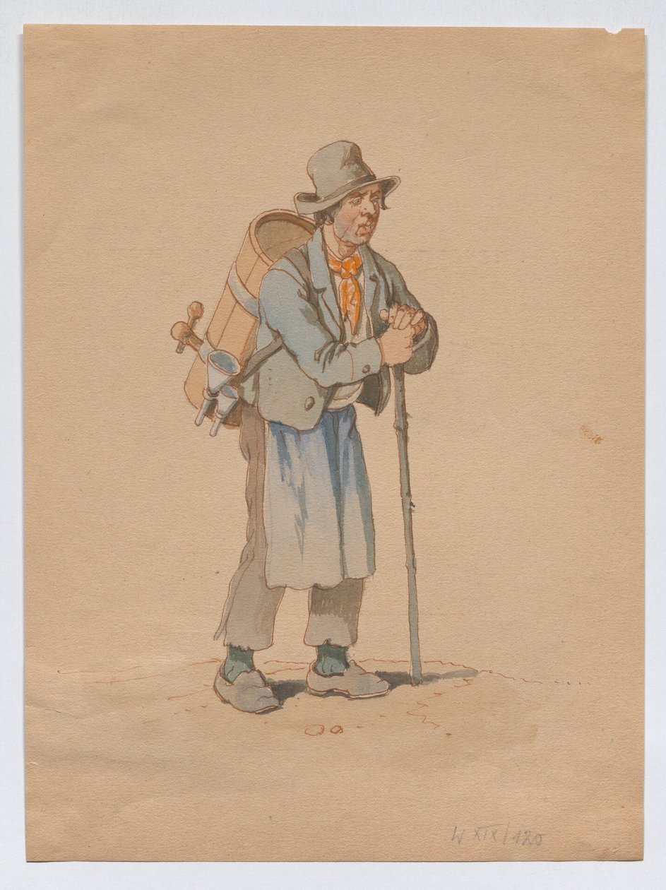 Da una serie di grida di venditori ambulanti: Venditore di aceto da Franz Gerasch