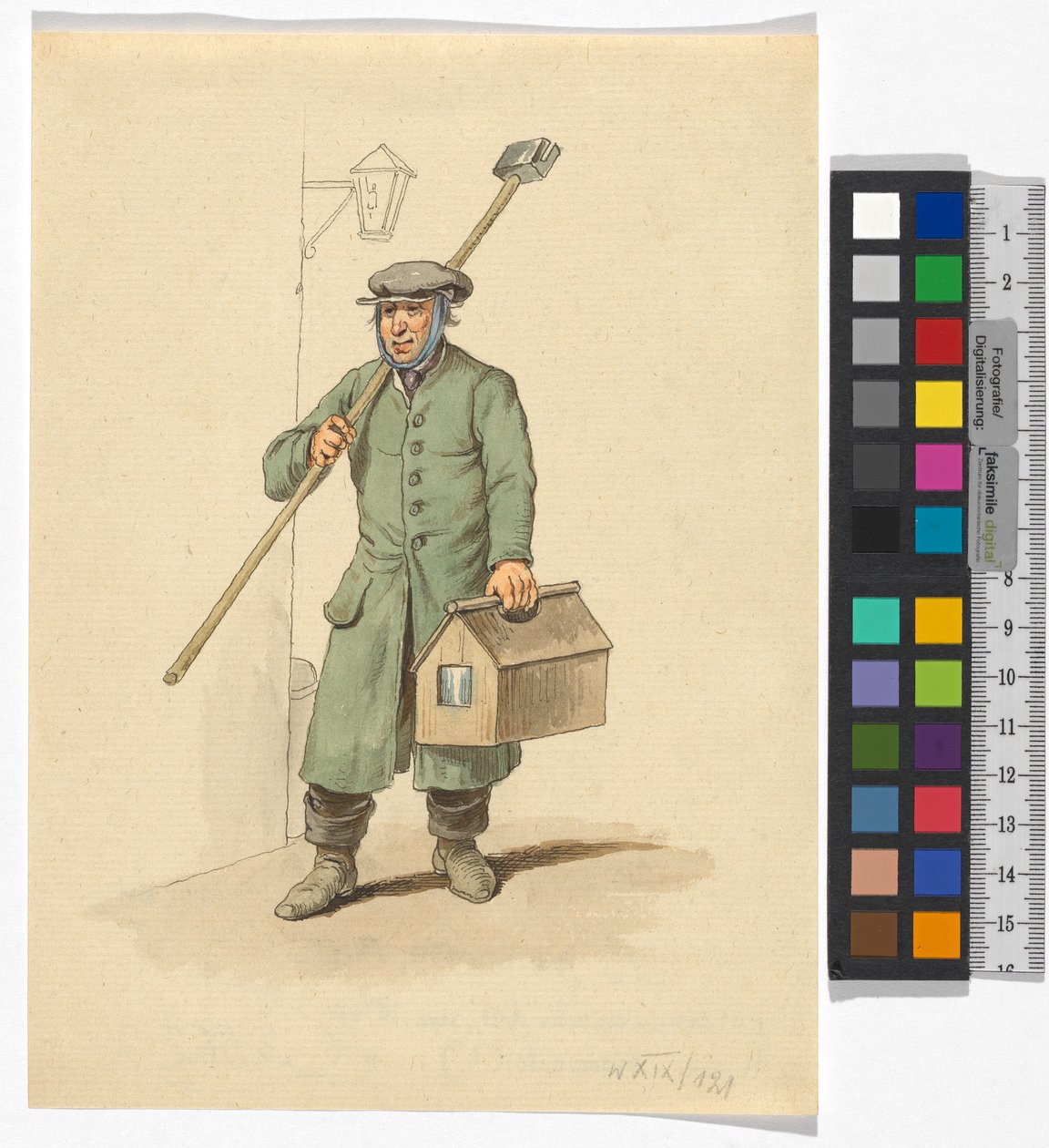Da una serie di grida di venditori: Accenditore di lampioni da Franz Gerasch