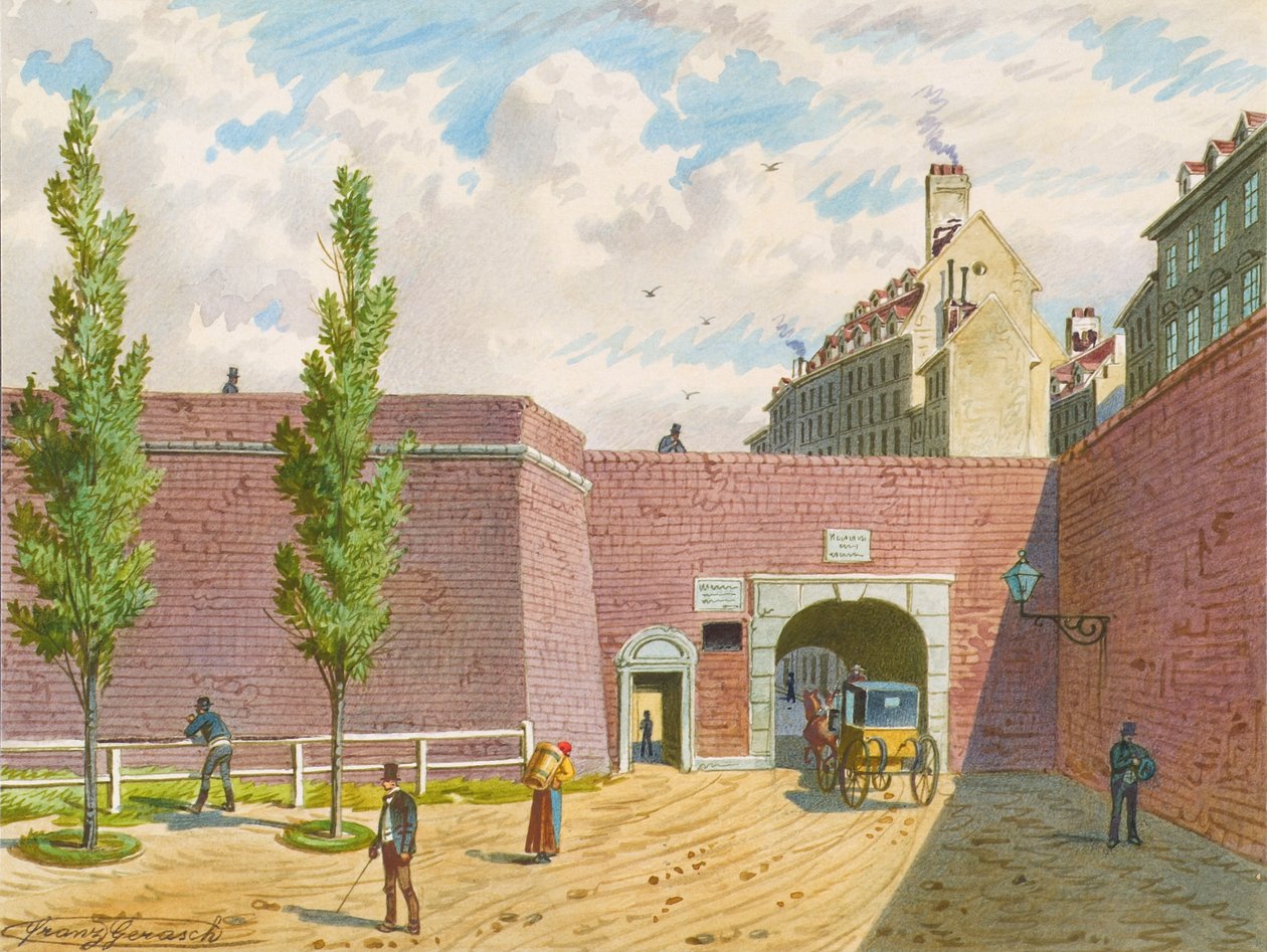 La porta dei pescatori a Vienna da Franz Gerasch