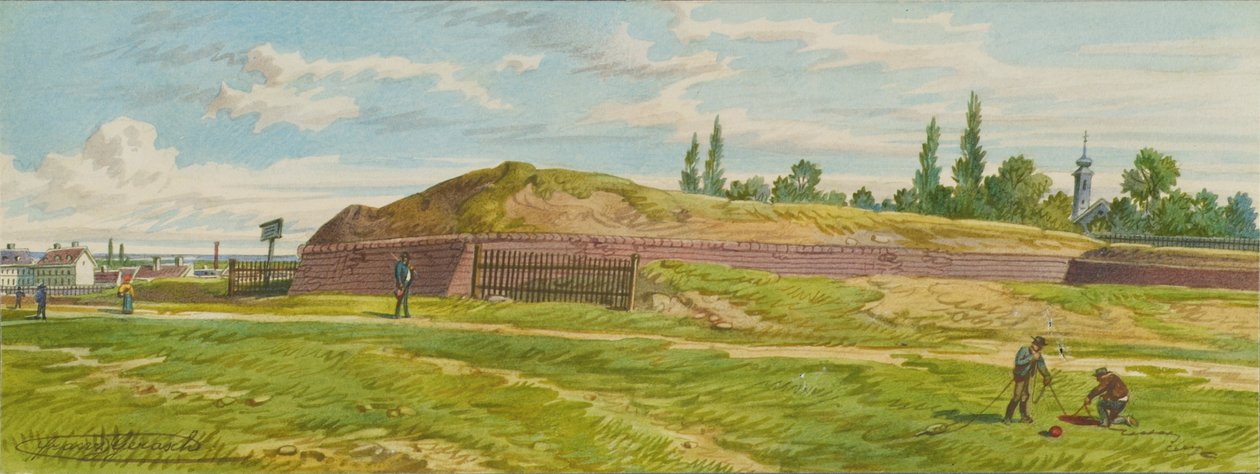 La linea di Hernals a Vienna da Franz Gerasch