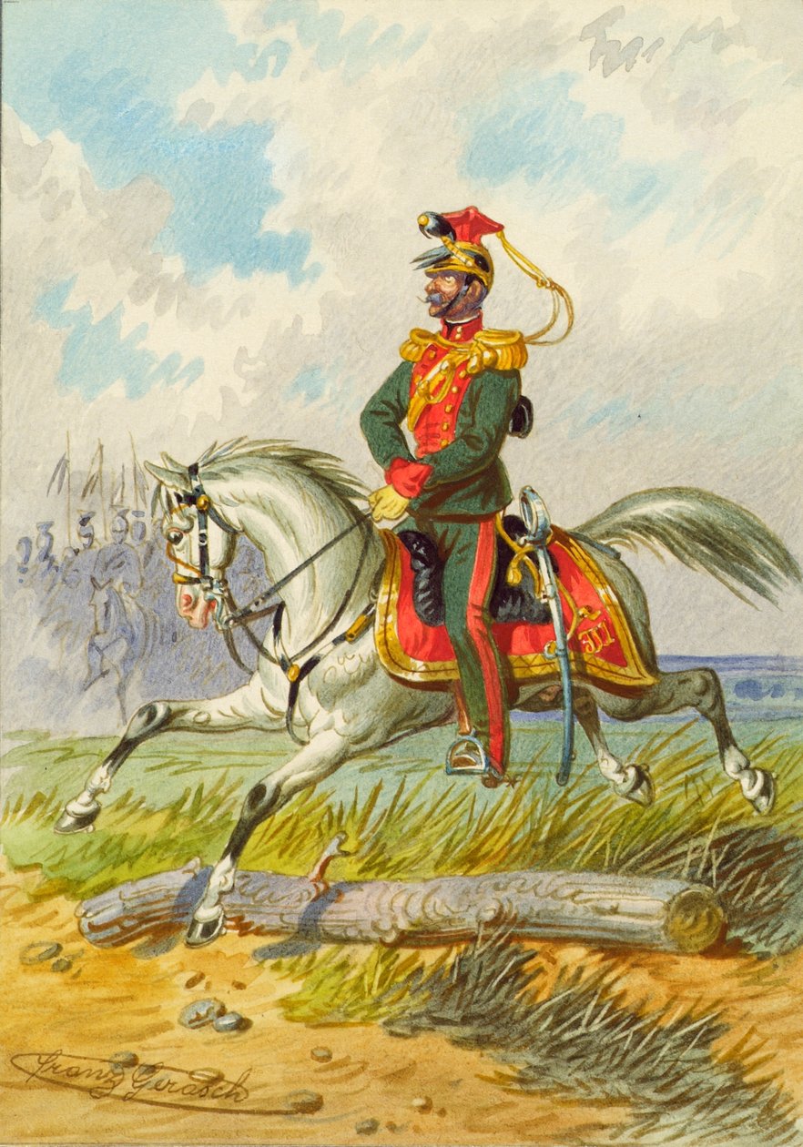 Soldato a cavallo da Franz Gerasch