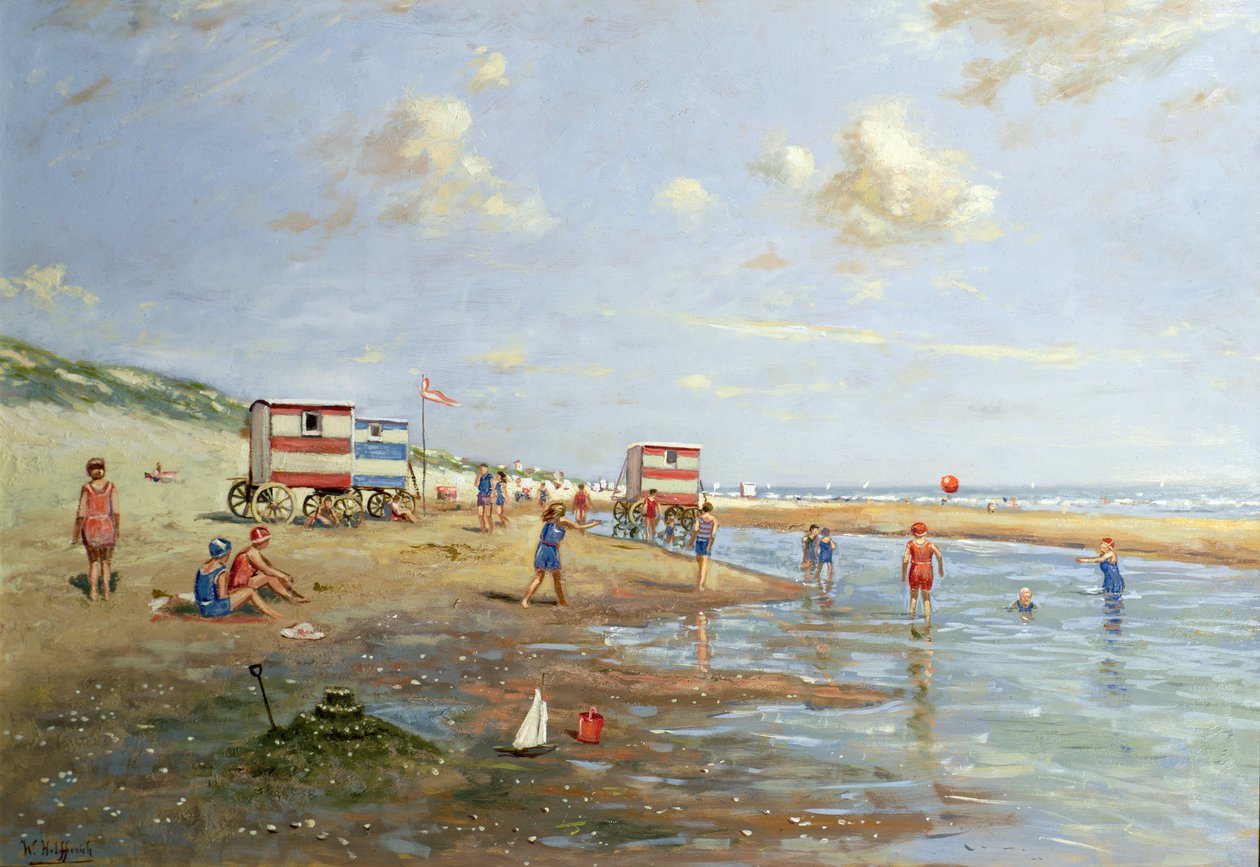 Scena di spiaggia da Franz Helfferich