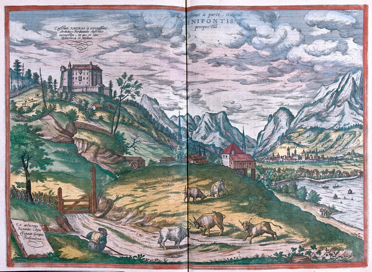 Innsbruck, Austria da Franz Hogenberg