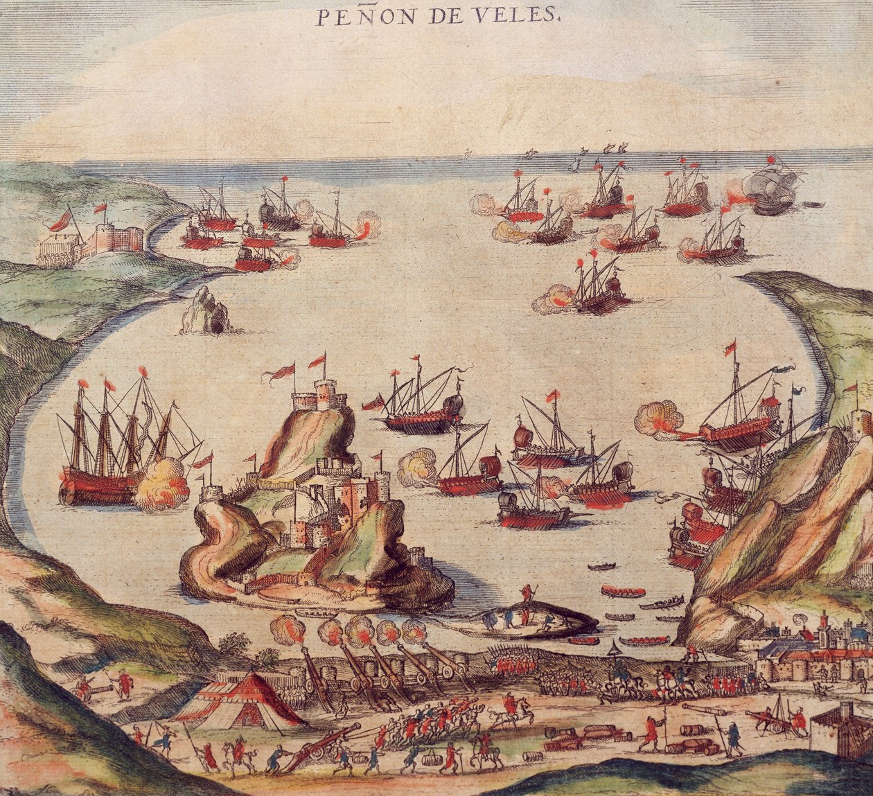 Il corsaro ottomano Khayr al-Din Barbarossa contro l