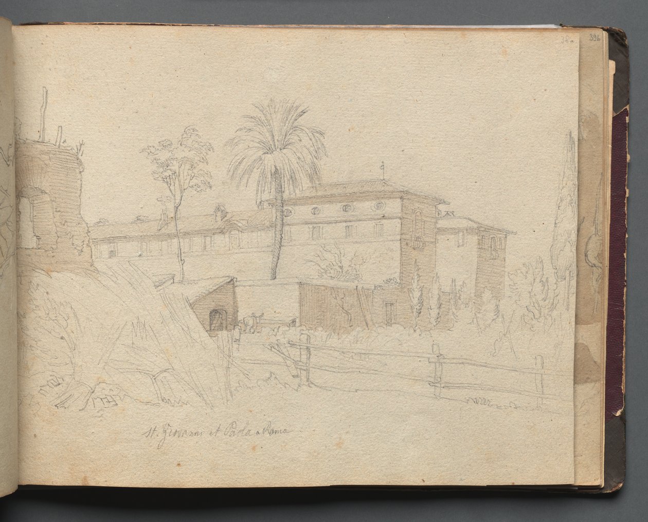 San Giovanni e Paolo, Roma da Franz Johann Heinrich Nadorp