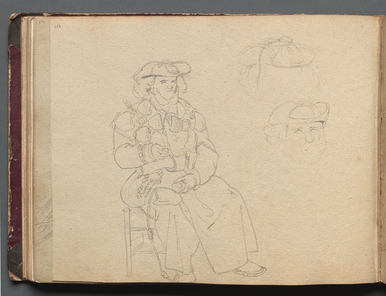 Studio di figura da Franz Johann Heinrich Nadorp
