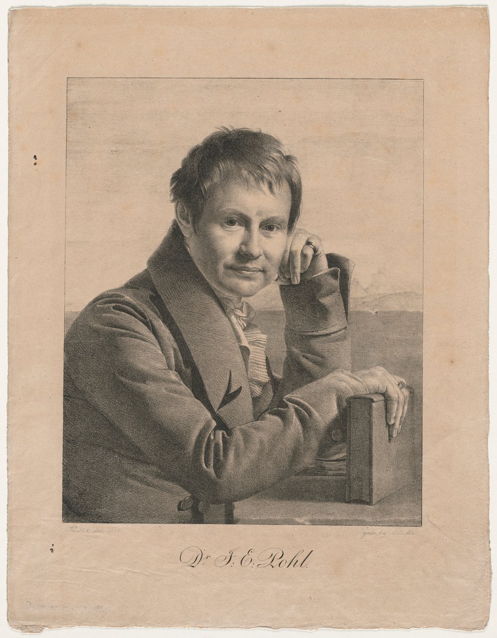 Ritratto del Dr. F. E. Pohl da Franz Kadlich