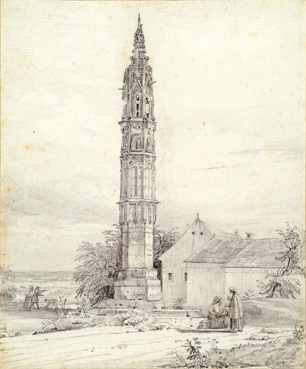 La "Luce Eterna", la colonna della peste, a Klosterneuburg da Franz Kletzinsky