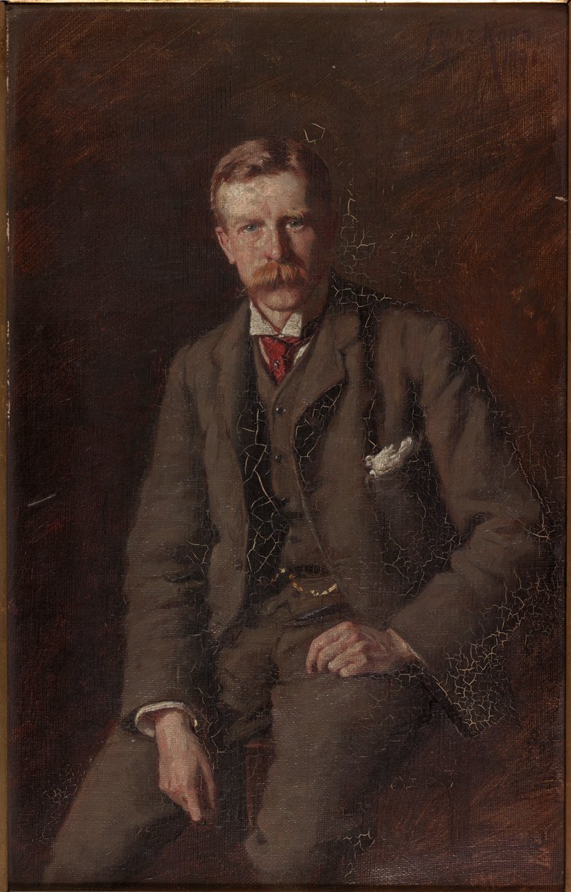 Ritratto di Henry Straker, 1890 da Franz Kops