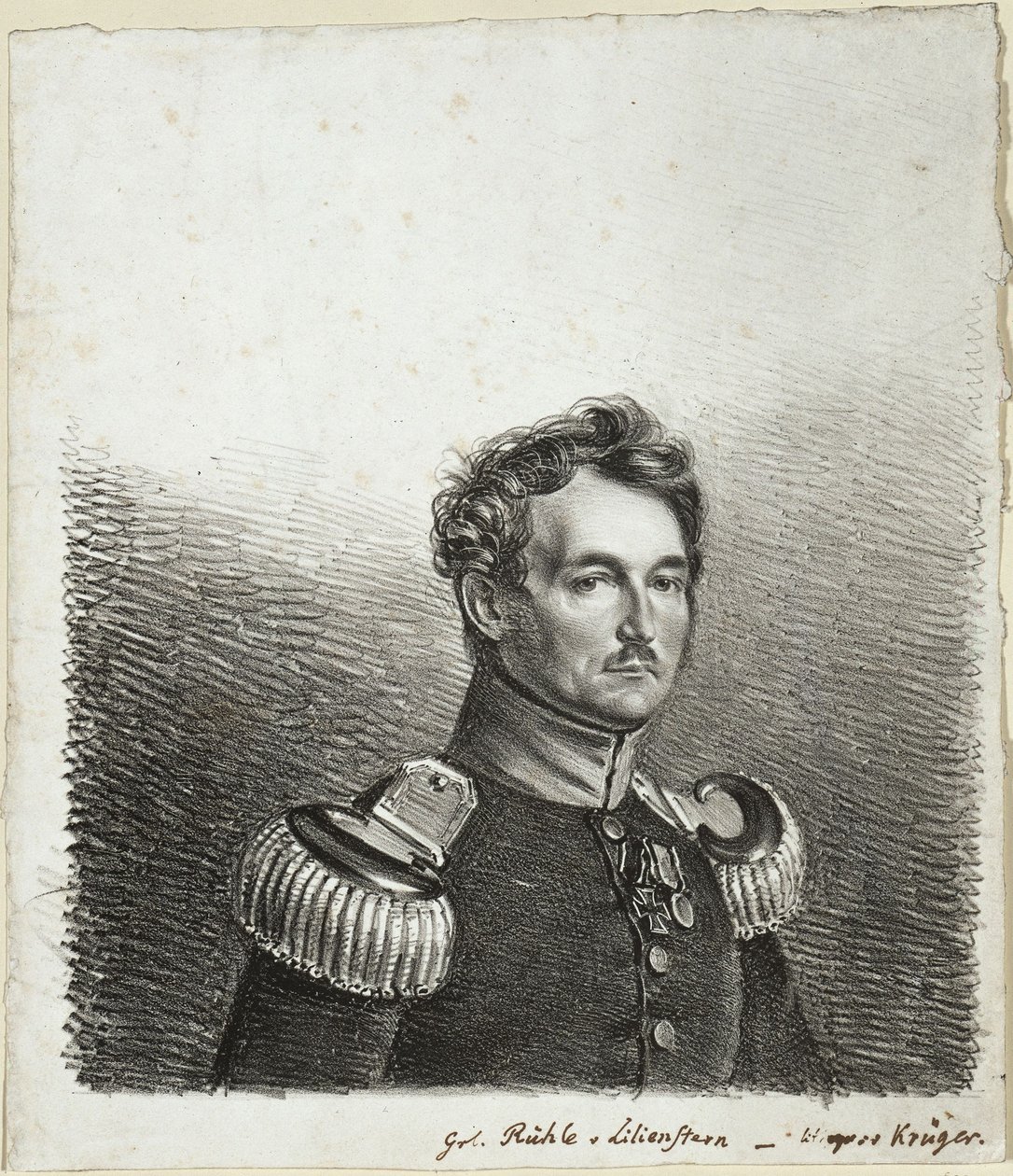Il conte Rühle von Lilienstern da Franz Krüger