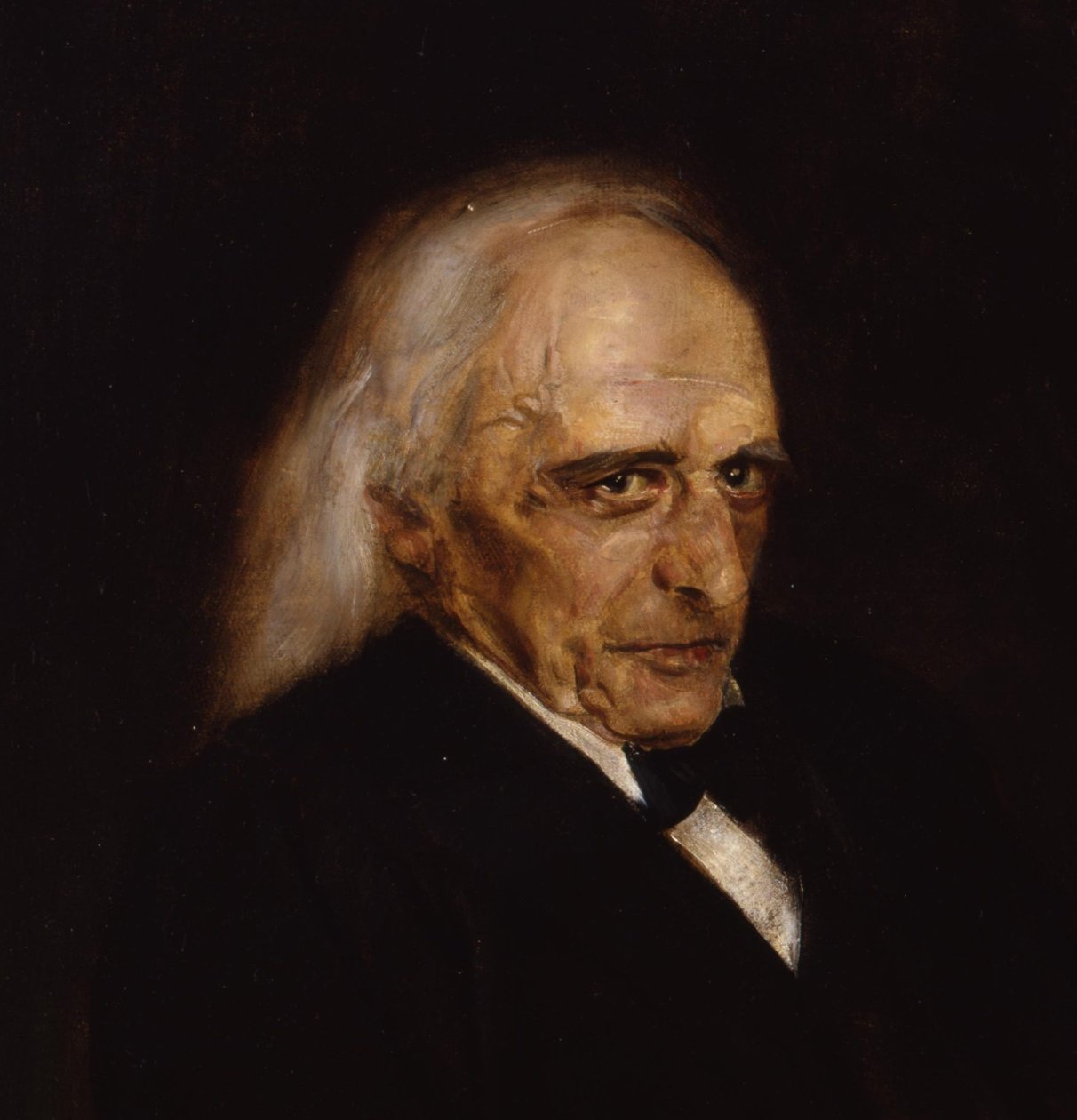 Ritratto di Theodor Mommsen (dettaglio) da Franz von Lenbach