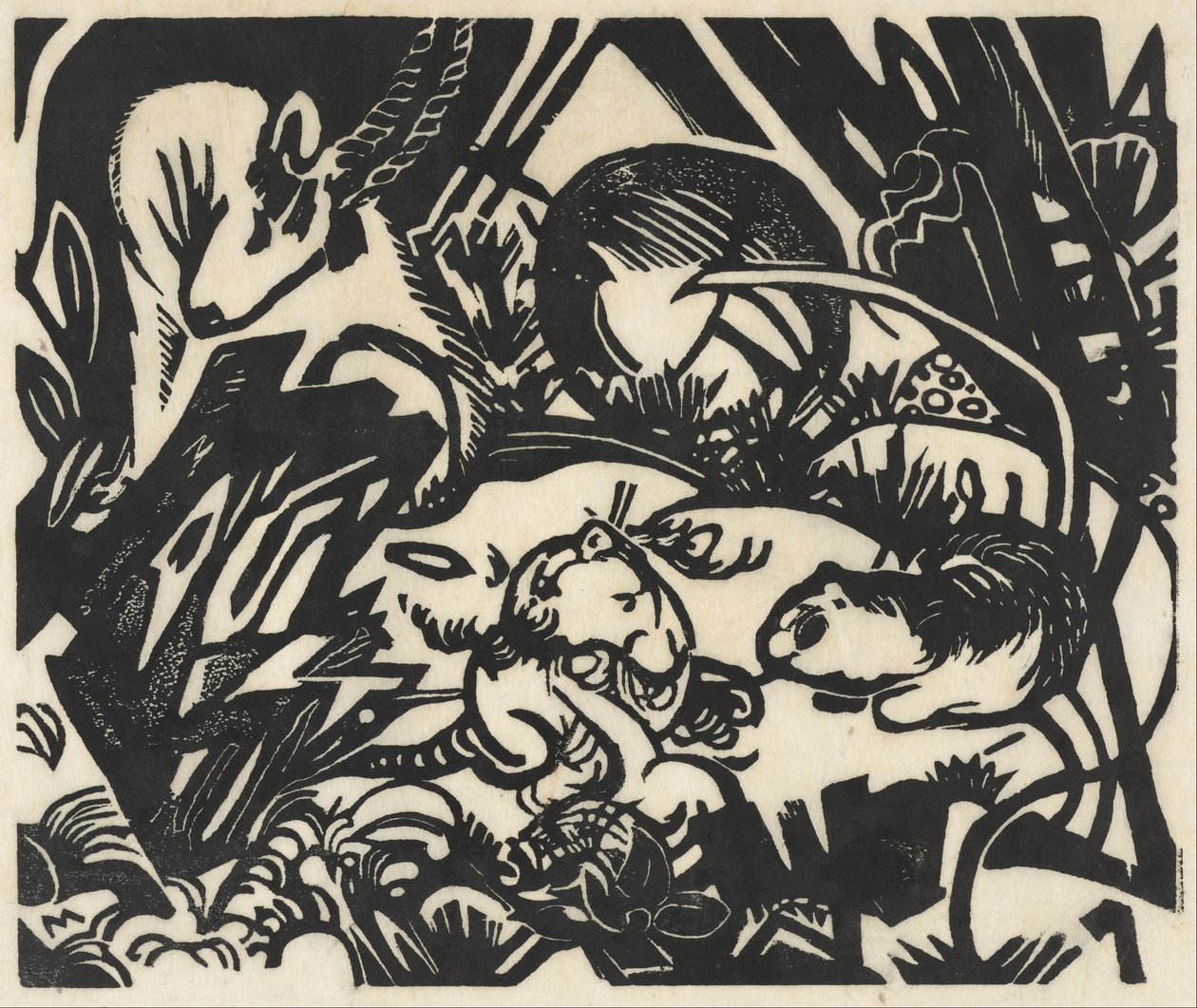 Leggenda degli animali da Franz Marc