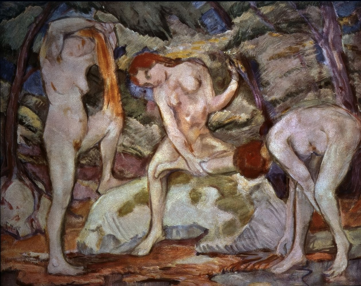Bagnanti da Franz Marc