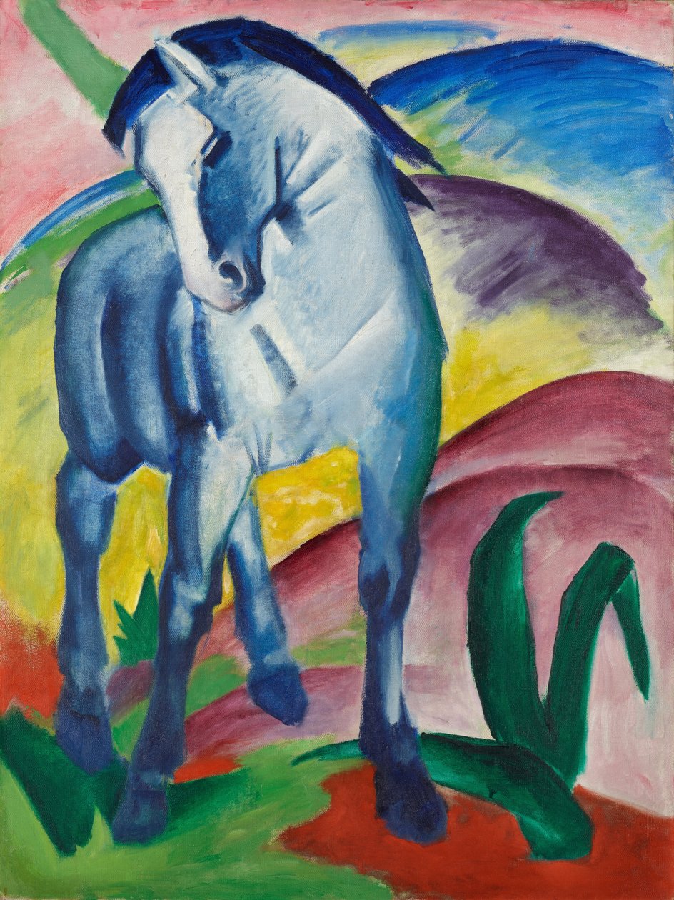 Cavallo blu I da Franz Marc