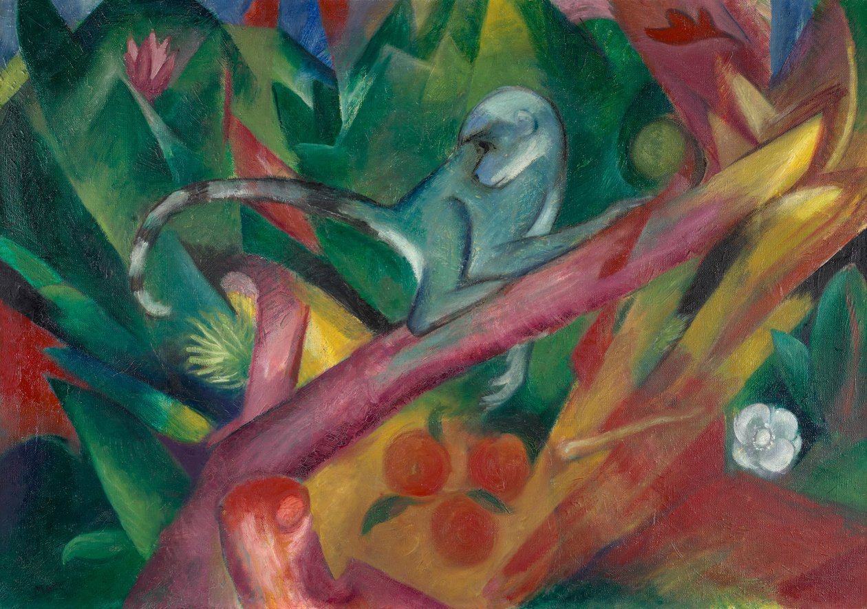 La scimmietta da Franz Marc