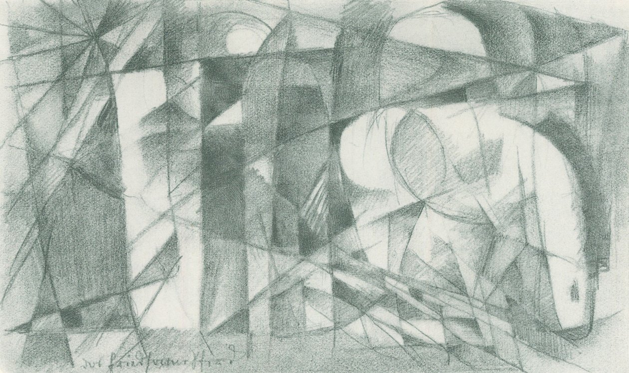 Franz Marc - Schizzo dal campo - Foglio 14 da Franz Marc