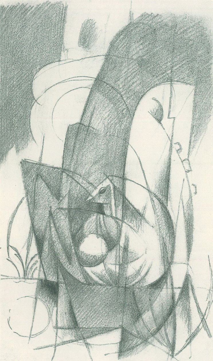 Franz Marc - Schizzo dal campo - Foglio 15 da Franz Marc