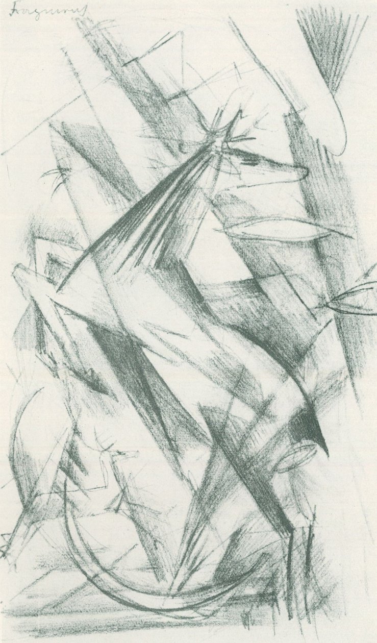 Franz Marc - Schizzo dal campo - Foglio 22 da Franz Marc