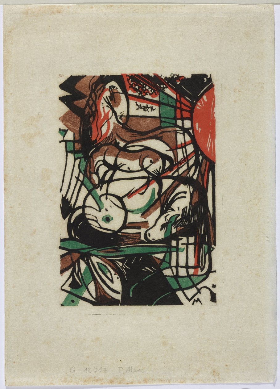 Nascita dei cavalli da Franz Marc