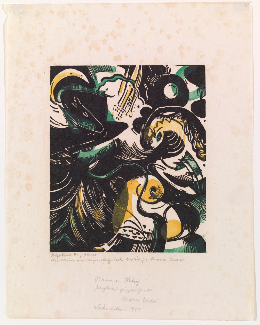 Genesi II da Franz Marc