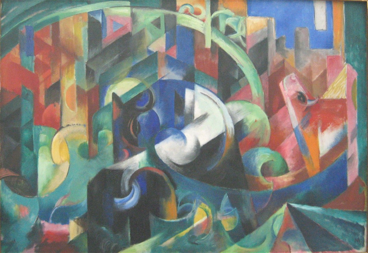 Tedesco:  Rinder I Bestiame I da Franz Marc