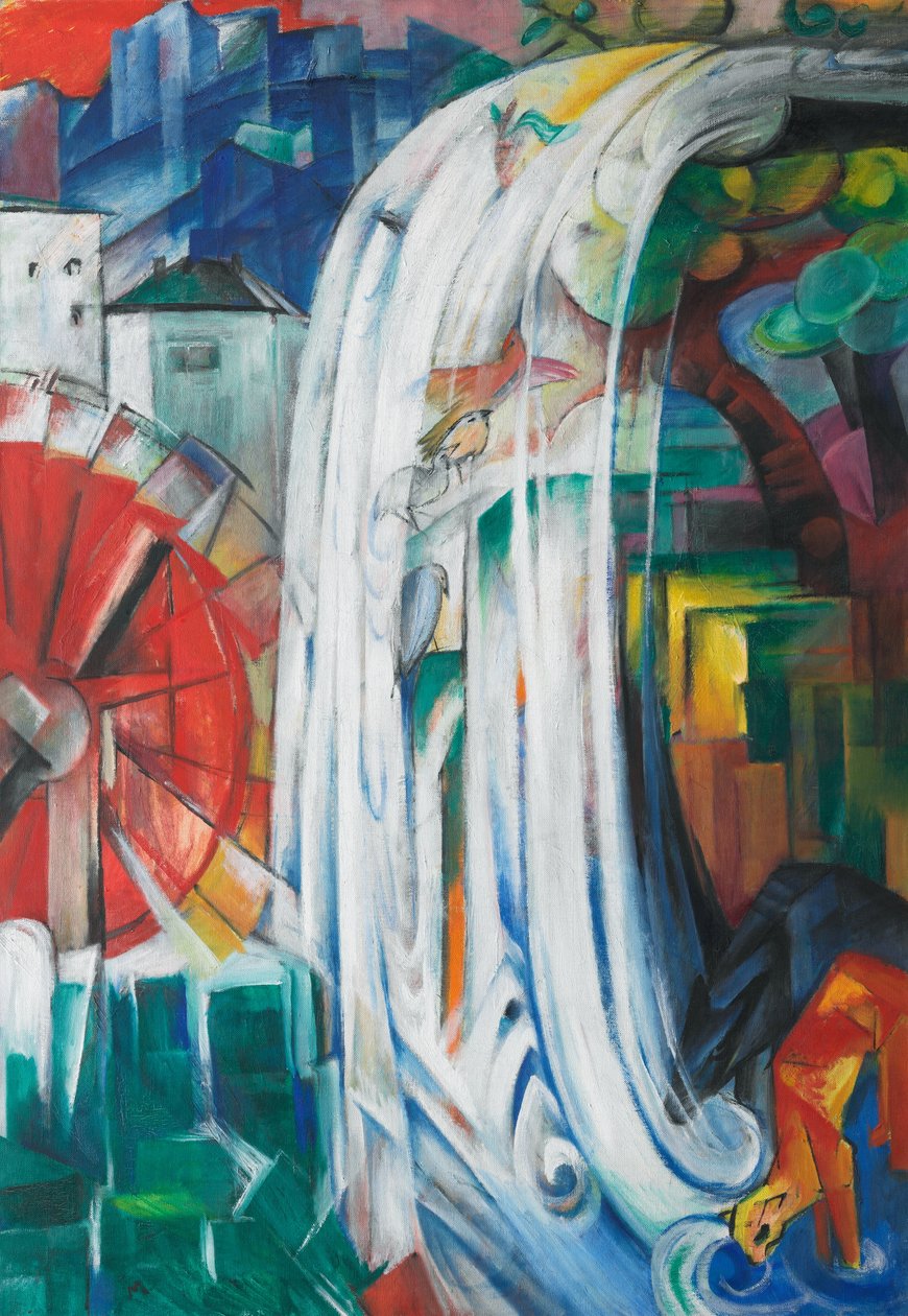Il mulino stregato da Franz Marc