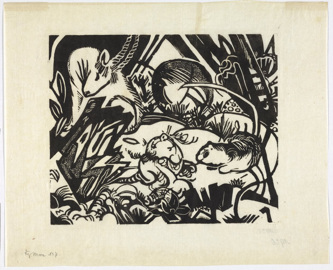 Leggenda degli animali da Franz Marc