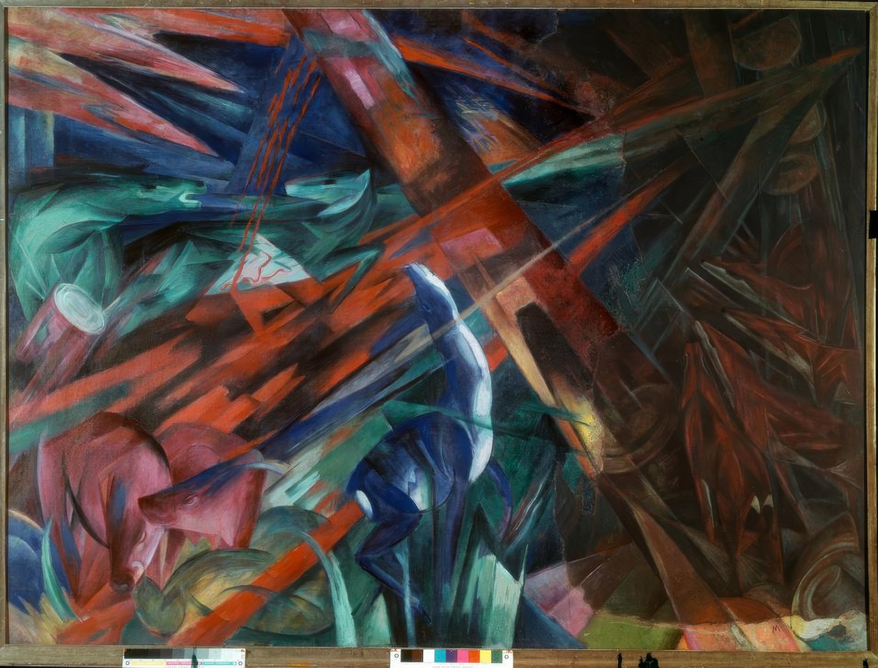 Destino degli animali da Franz Marc
