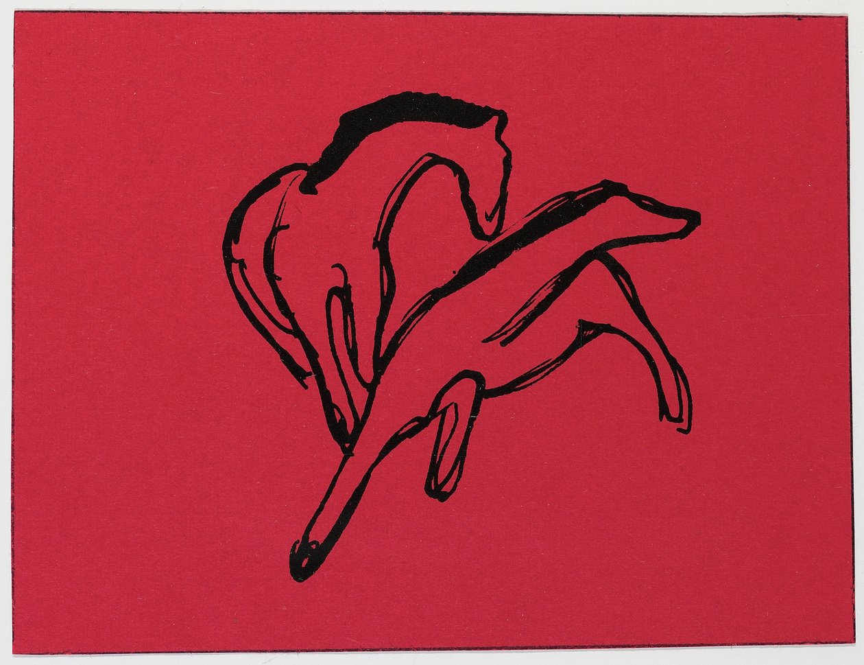 Due cavalli da Franz Marc