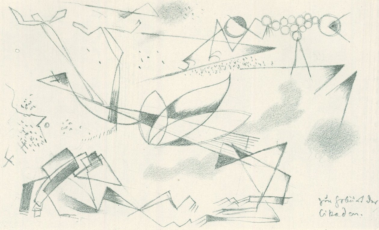 La nascita delle cicale da Franz Marc