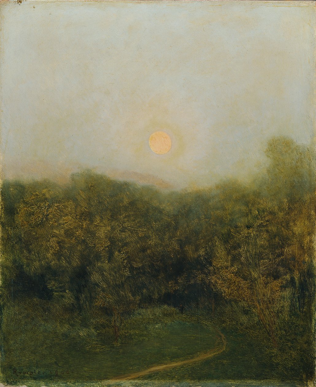 Sorgere della luna da Franz Rumpler