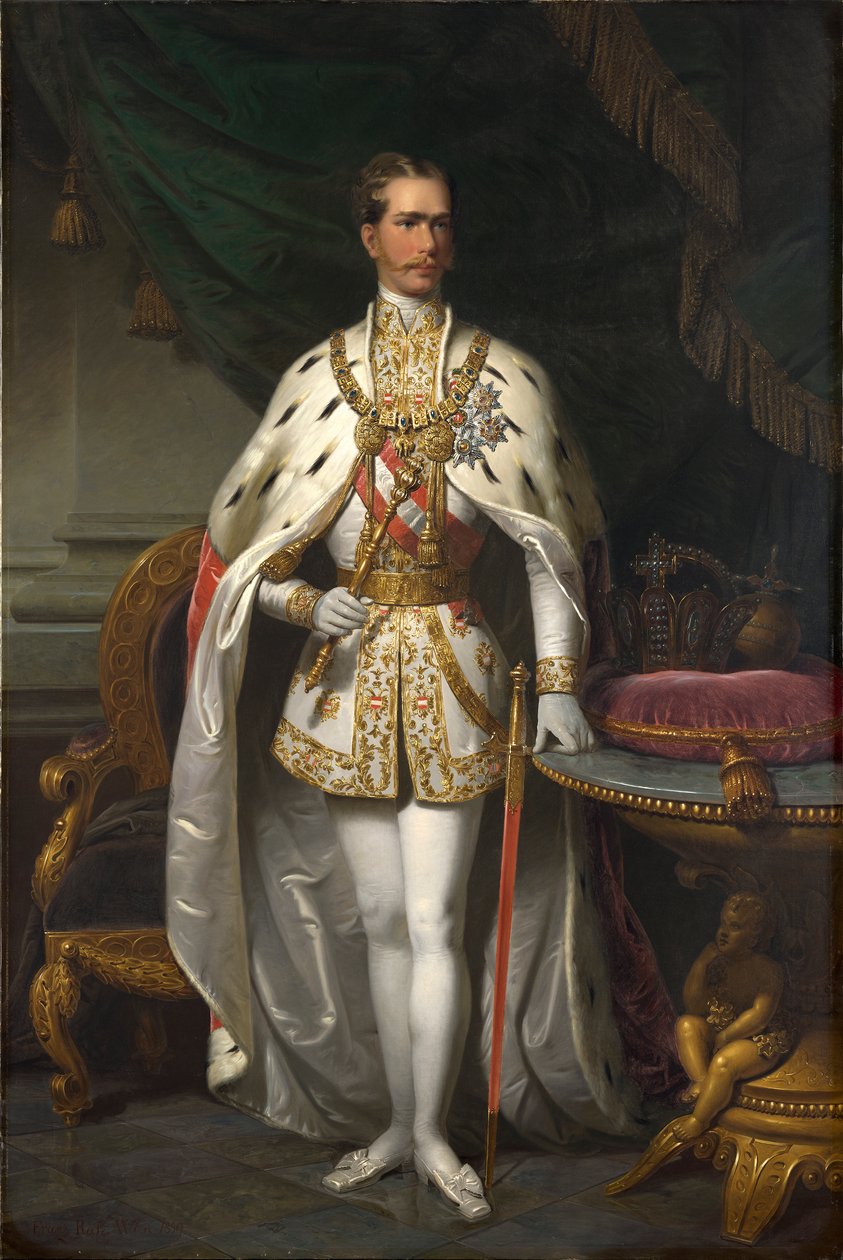 Imperatore Francesco Giuseppe I da Franz Russ der Jüngere