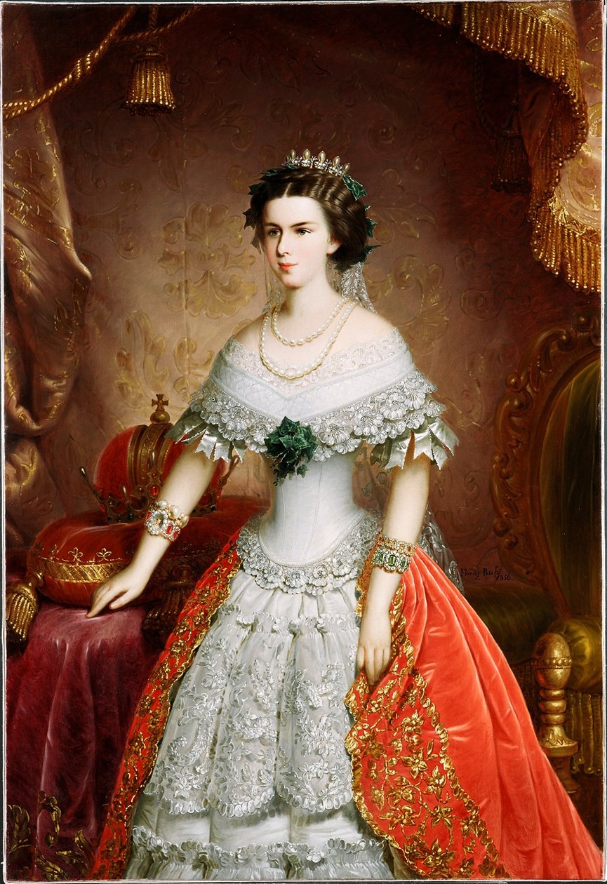 Ritratto di Elisabetta di Baviera da Franz Russ the Elder