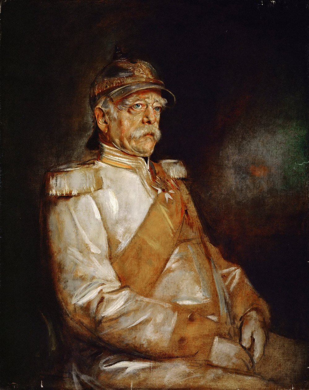 Ritratto di Otto von Bismarck (1815-1898) da Franz Seraph von Lenbach