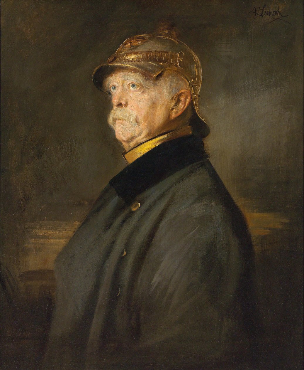 Ritratto di Otto von Bismarck da Franz Seraph von Lenbach