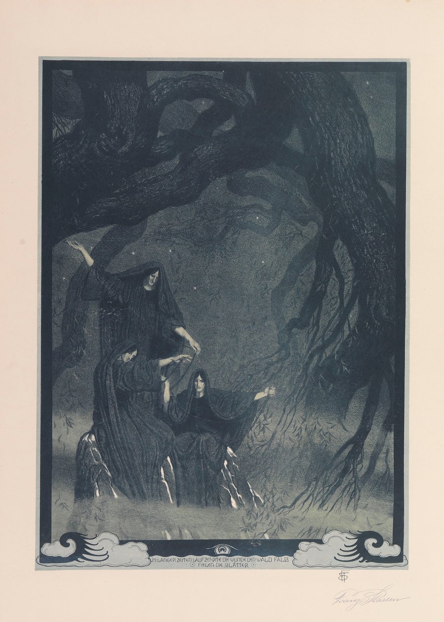 Der Ring des Nibelungen da Franz Stassen