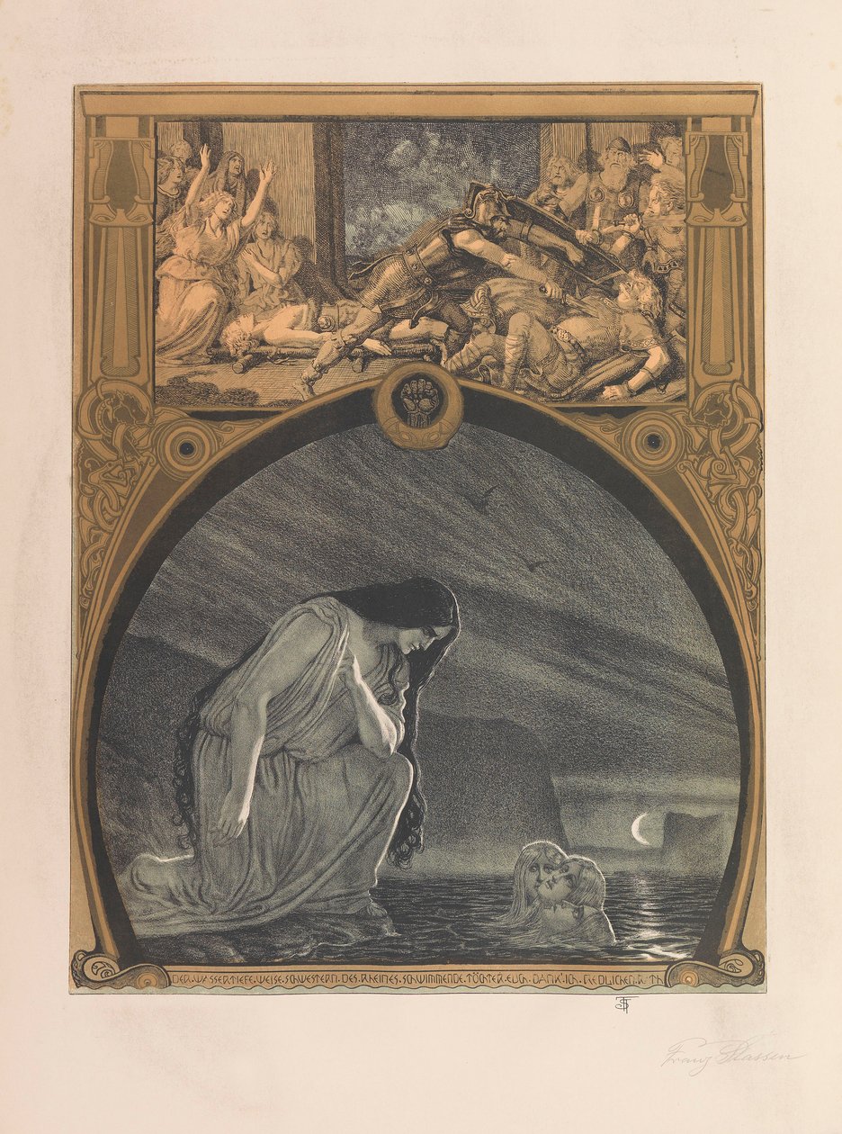 Der Ring des Nibelungen da Franz Stassen