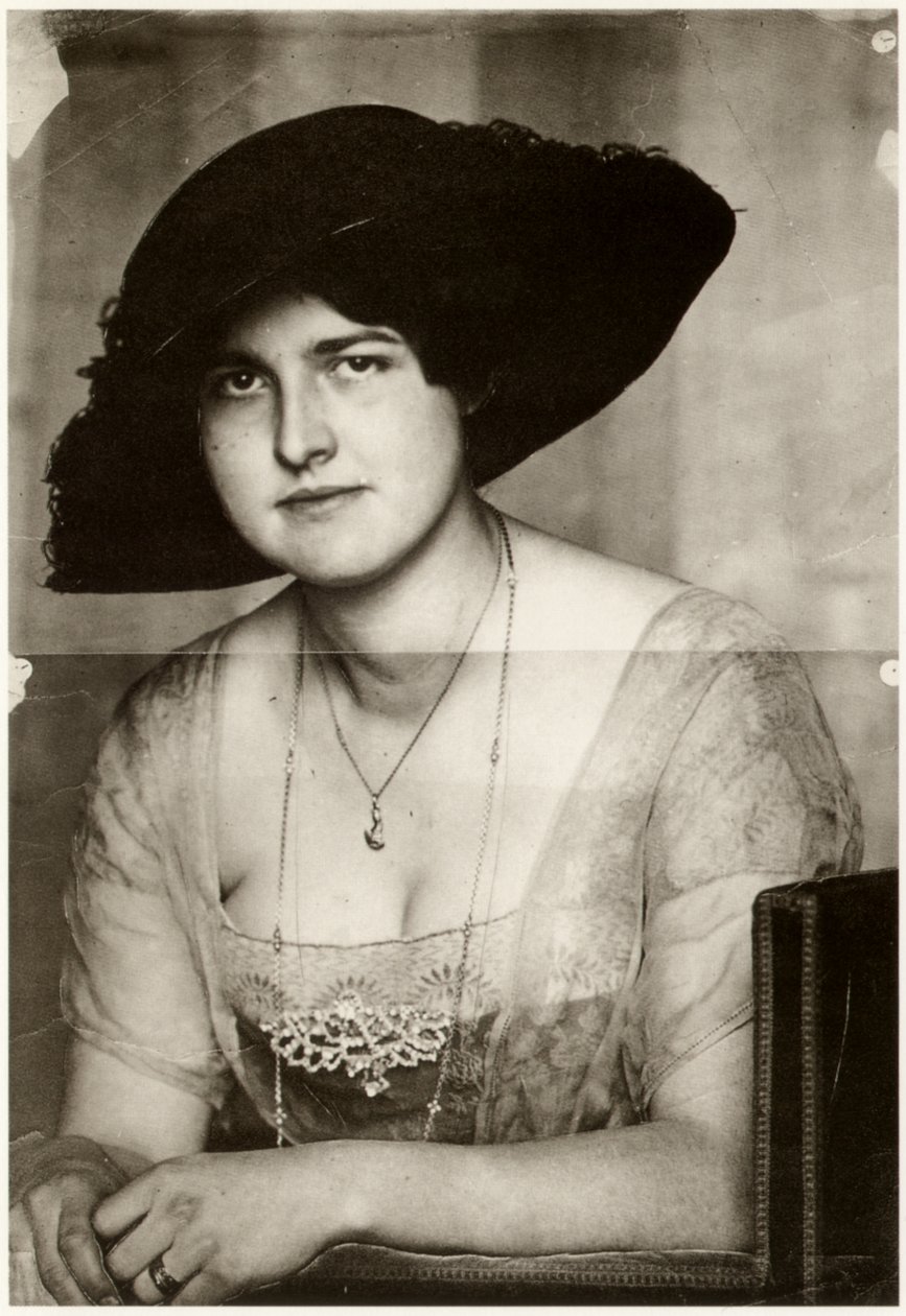 Maria con un cappello scuro, 1915 da Franz Stuck Ritter von