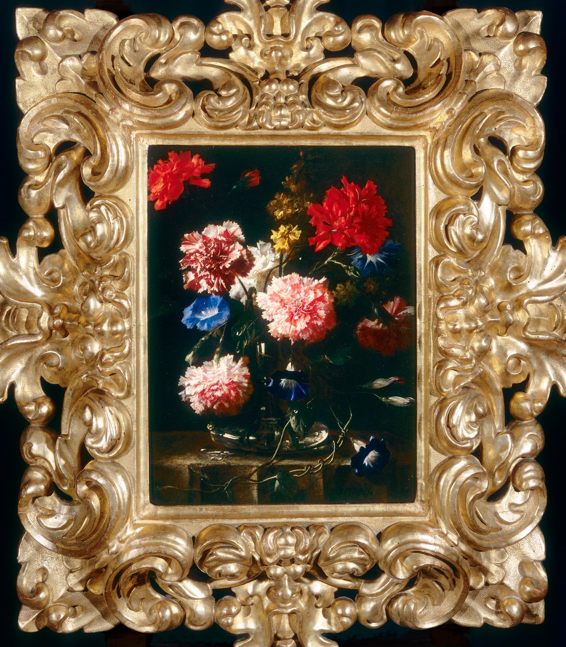 Natura morta con fiori in un vaso di vetro da Franz Werner Tamm