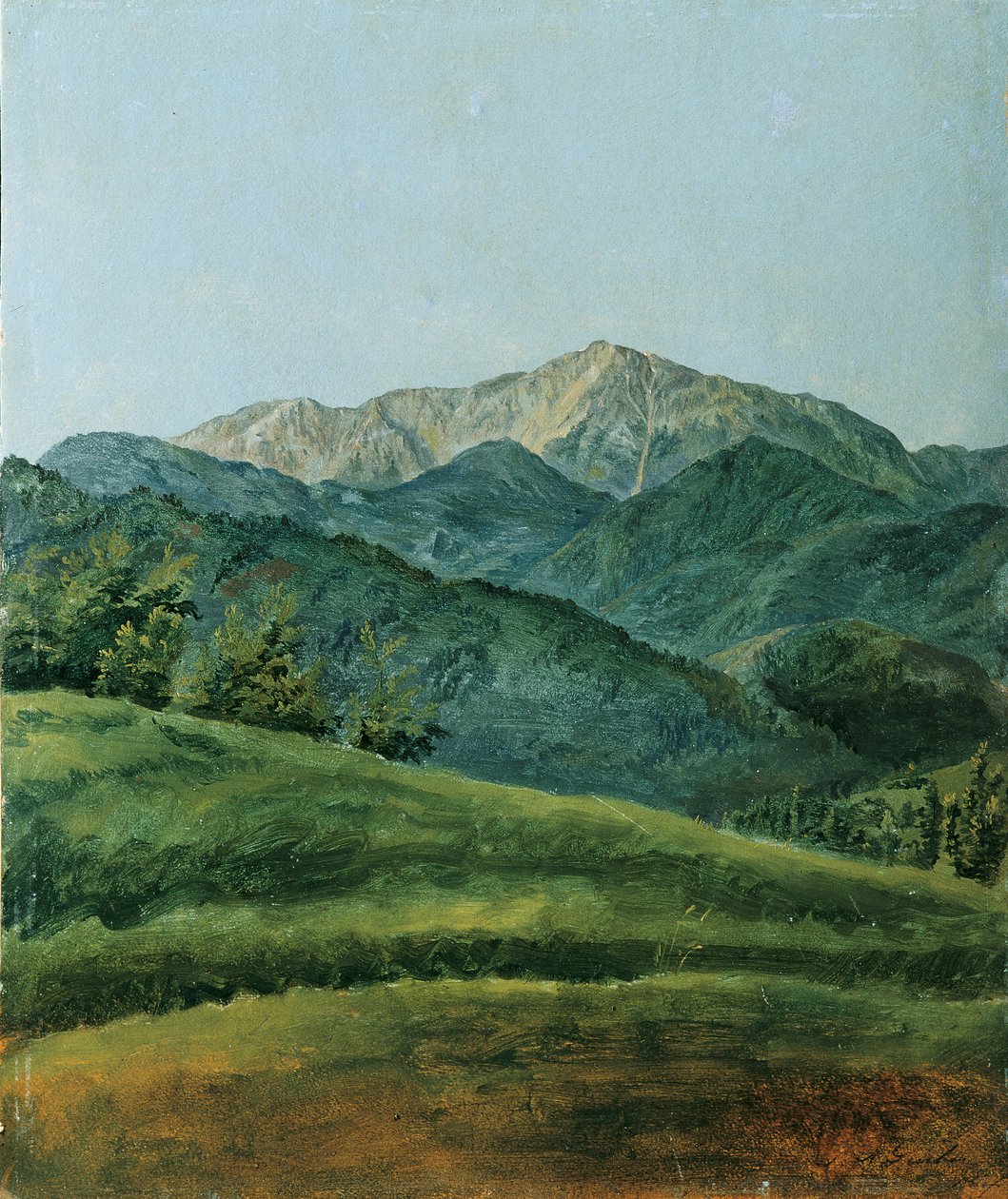 Il Schneeberg da Franz Xaver Gruber