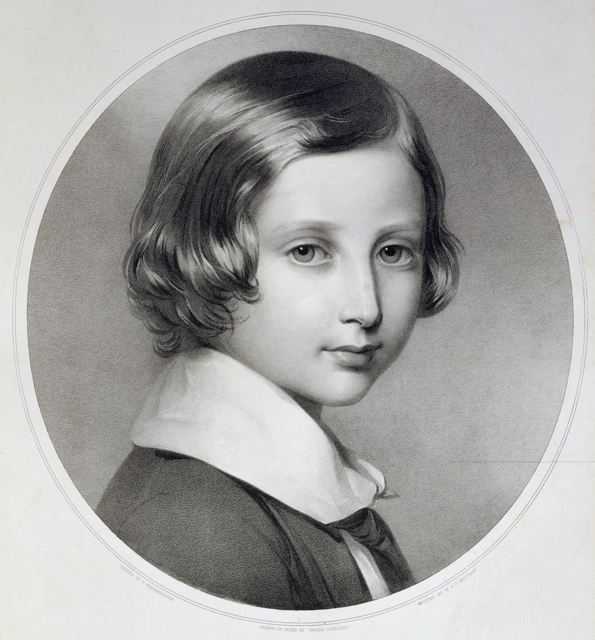 Albert, Principe di Galles (1841-1910), inciso da Thomas Fairland, pubblicato da M. und N. Hanhart, 1852 da Franz Xaver Winterhalter